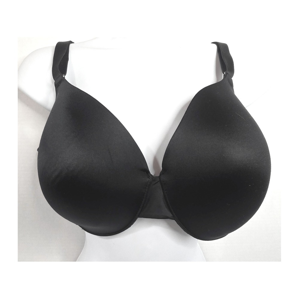Soma Vanishing Back Full Coverage Underwire Bra Black 38DD 082101